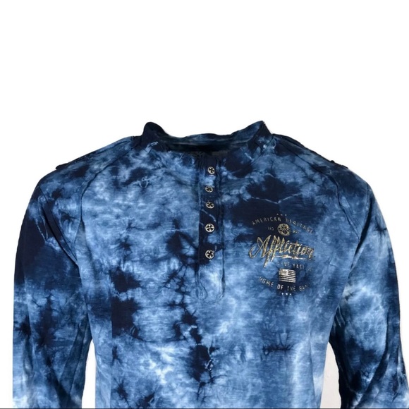 AFFLICTION Mens T-shirt BRAVE HERITAGE Biker Skull - Picture 5 of 7